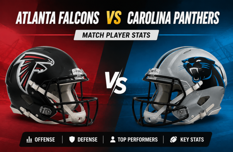 Atlanta Falcons vs Carolina Panthers Player Stats Analysis