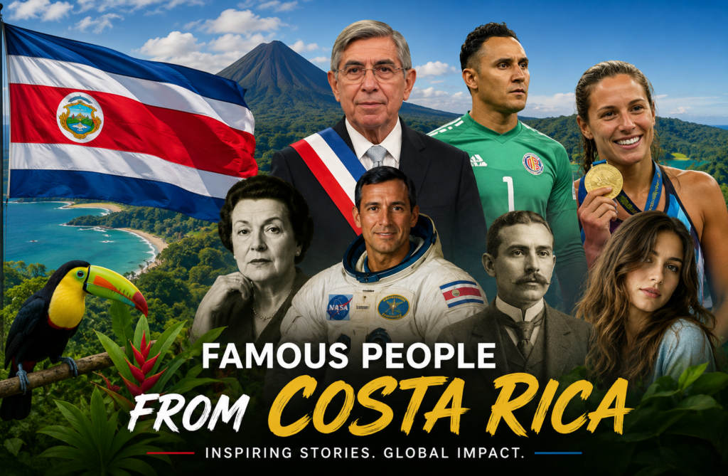 Famous People From Costa Rica: Influential Figures Who Shaped the World
